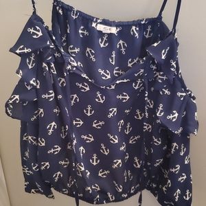 Off the shoulder shirt